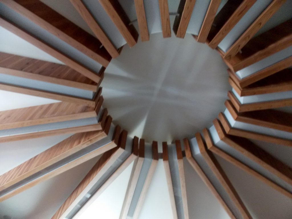 木製天井施工例
